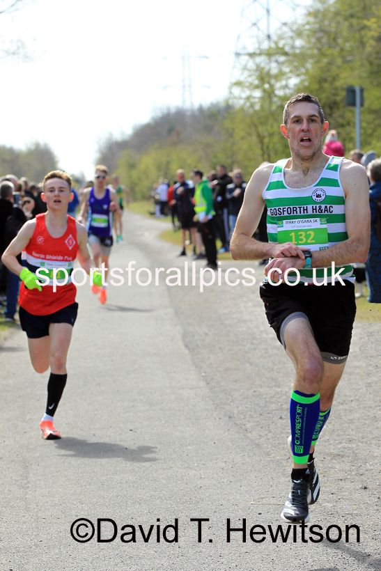 The  2022 Terry O'Gara 5k Road Race, Wallsend.  Photo: David T. Hewitson/Sports for All Pics